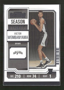 2023-24 Panini Contenders Season Ticket Retail Victor Wembanyama Rookie #11