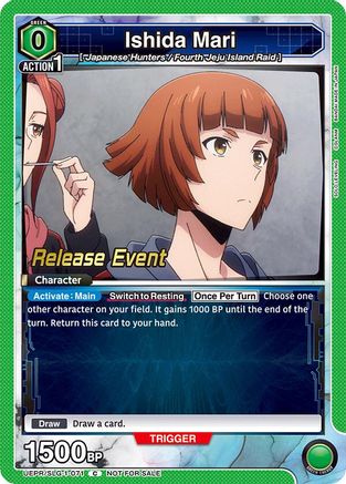 Ishida Mari (UE17BT/SLG-1-071) - UE17BT SOLO LEVELING Release Event Cards