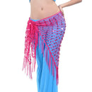 Mermaid Sequined Triangle Hip Scarf Clothing