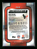 2025 Finest Flashback Autographs Nico Collins Auto #FBA-NC