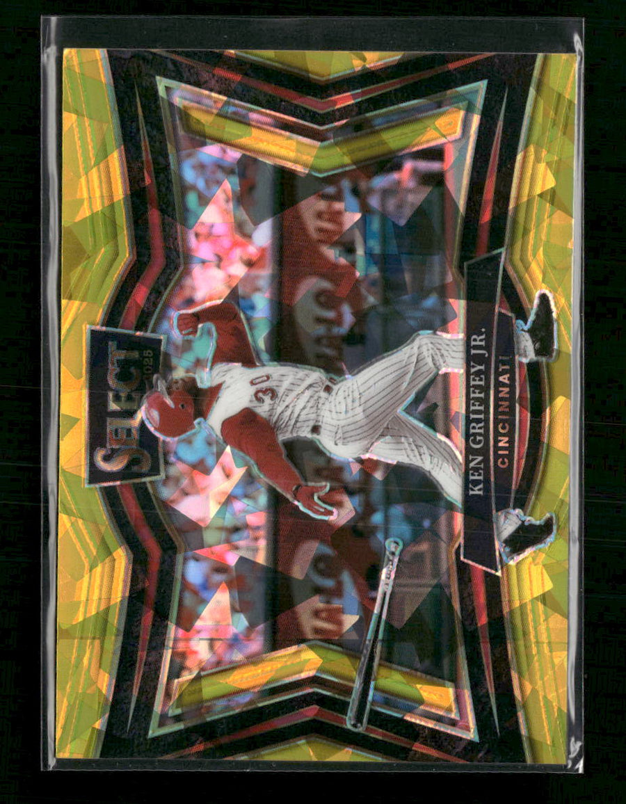 2025 Panini Select Gold Ice Prizms Ken Griffey Jr. #/10 #225