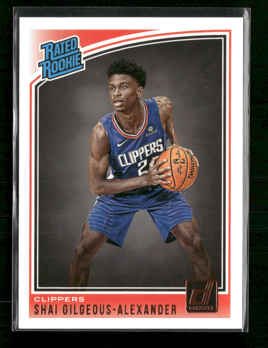 2018-19 Donruss Shai Gilgeous-Alexander Rookie #162