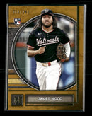 2025 Topps Museum Collection Gold James Wood Rookie #/249 #54