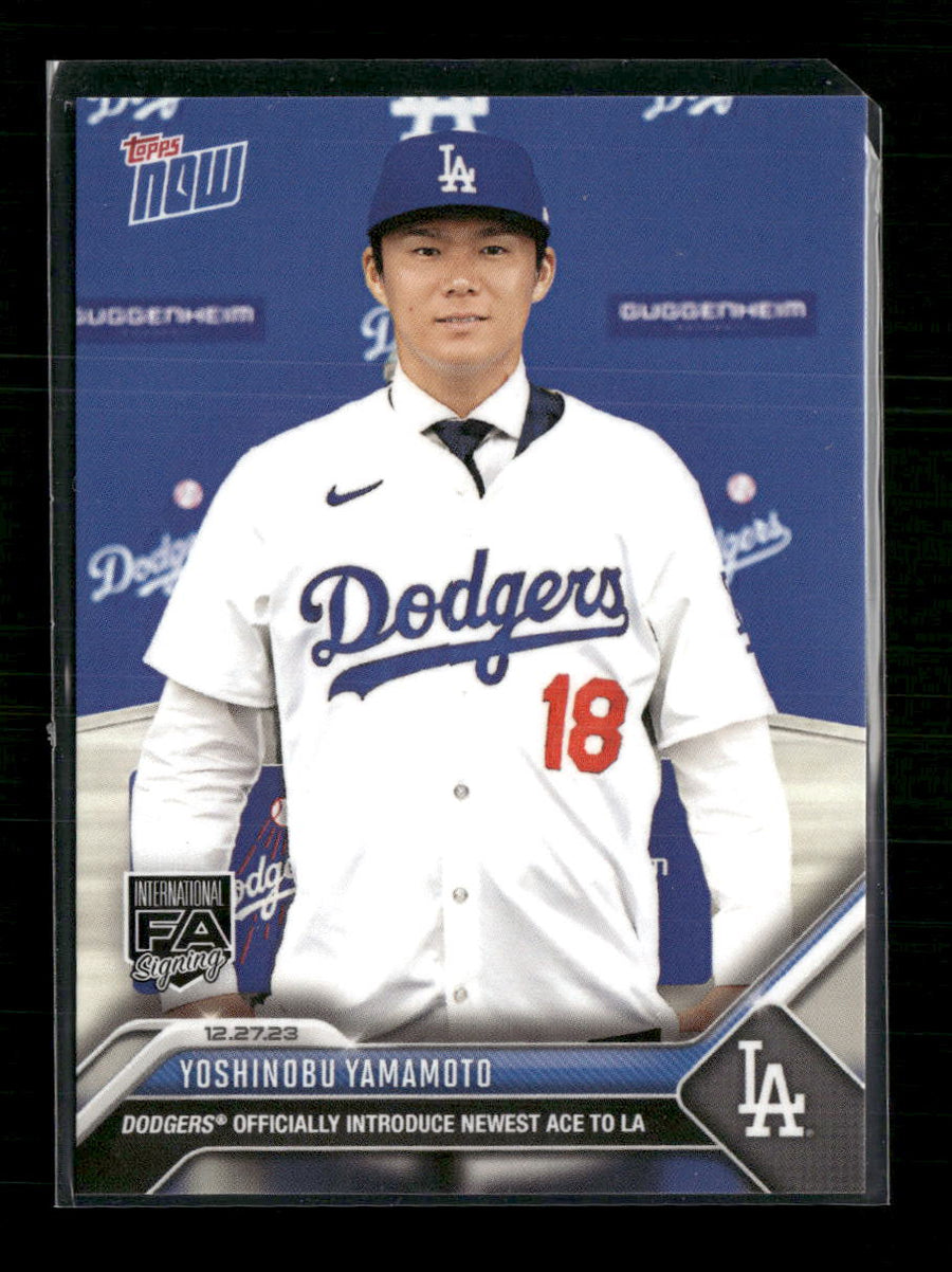 2023-24 Topps Now Off-Season Yoshinobu Yamamoto #OS-25