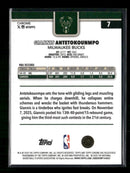 2025-26 Topps Chrome Blue Raywave #/150 Giannis Antekoumpo #7