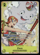 A Fist of Divine Speed Zeus (Alternate Art) #OP11-106