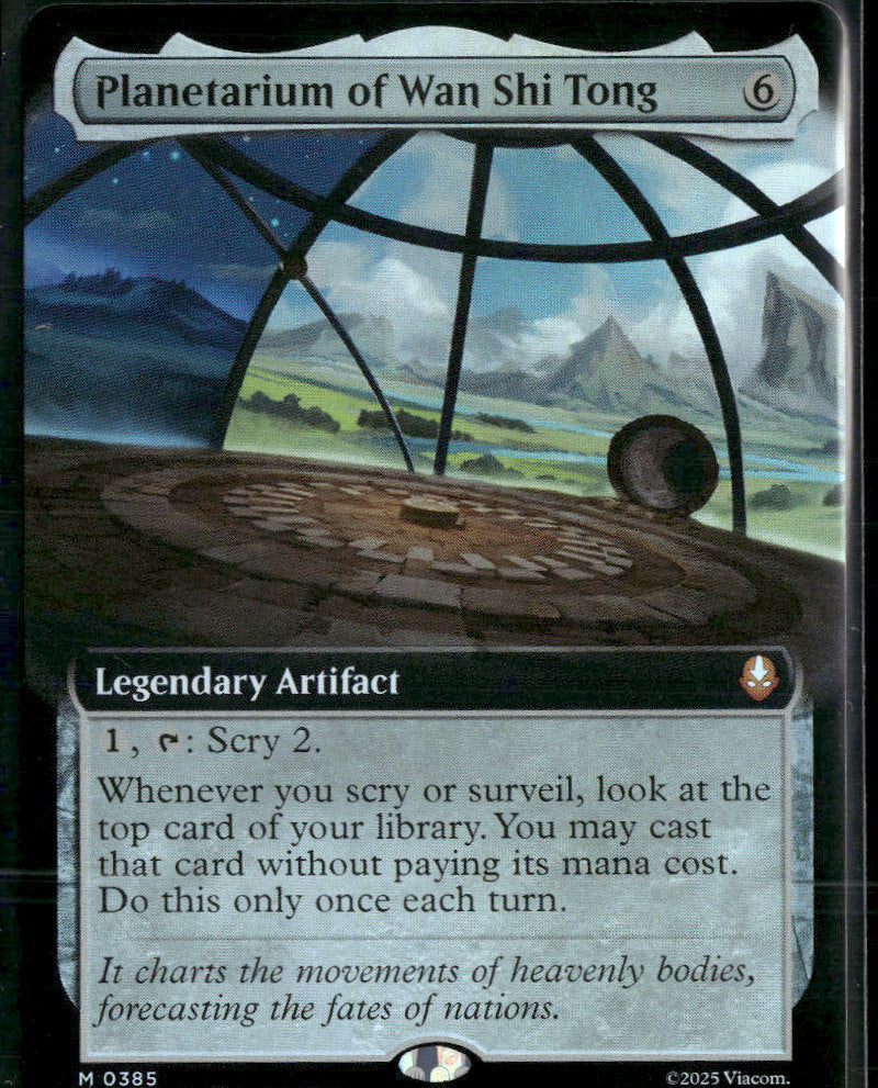 Avatar: The Last Airbender Planetarium of Wan Shi Tong (Extended Art) #385