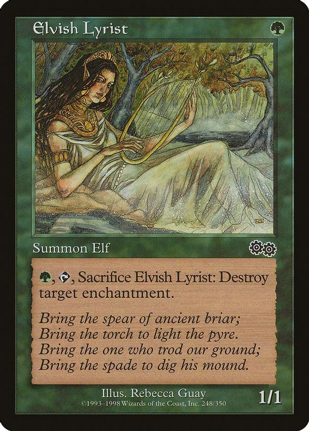 Elvish Lyrist | 248 | Urza's Saga