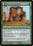 Mayor of Avabruck // Howlpack Alpha (PRE-193★) - Innistrad Promos: (Double Faced Transform) Foil