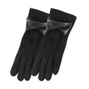 New Thickened Suede-fleece Gloves For Driving And Cycling