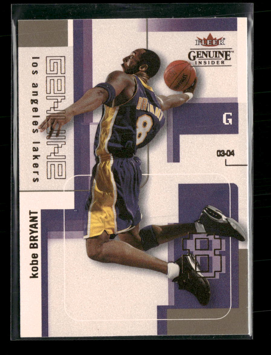 2003-04 Fleer Genuine Insider Kobe Bryant #22