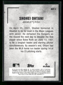 2022 Topps Japan Edition MVP Shohei Ohtani #MVP-2