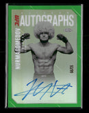 2025 Topps Chrome UFC Green Refractor Khabib Nurmagomedov #/99 AU #OLA-KN