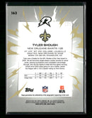 2025 Topps Resurgence Signatures Pink Surge Refractor Tyler Shough AU #163