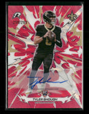 2025 Topps Resurgence Signatures Pink Surge Refractor Tyler Shough AU #163