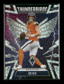 2025 Panini Phoenix Thunderbirds Silver Mojo Prizm Bo Nix #/75 #15