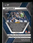 2025 Panini Mosaic Mosaic Genesis Sam Darnold #27