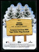2024 Topps Holiday Evergreen Die Cuts Shohei Ohtani #EG-6