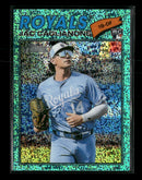 2026 Topps Heritage Chrome Light Blue Sparkle Refractors Jac Caglianone RC #136