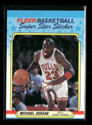1988-89 Fleer Stickers Michael Jordan #7