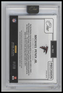2024 Panini One Michael Penix Jr. #/99 AU #302 Encased