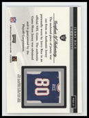 2002 Playoff Piece of the Game Materials Jerry Rice #POG-27