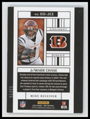 2024 Panini One One Originals Green Ja'Marr Chase #/25 #OO-JCE