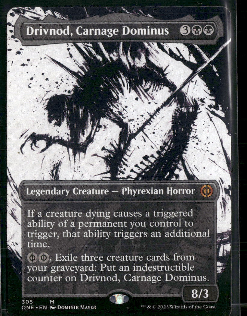 Phyrexia: All Will Be One Drivnod, Carnage Dominus (Showcase) #305