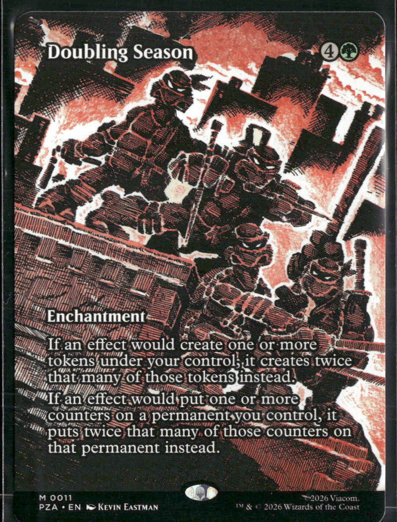 Teenage Mutant Ninja Turtles Source Material Doubling Season (Borderless) #11