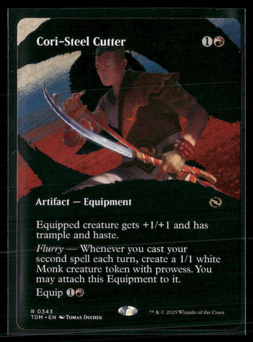 Tarkir: Dragonstorm Cori-Steel Cutter (Borderless) #343