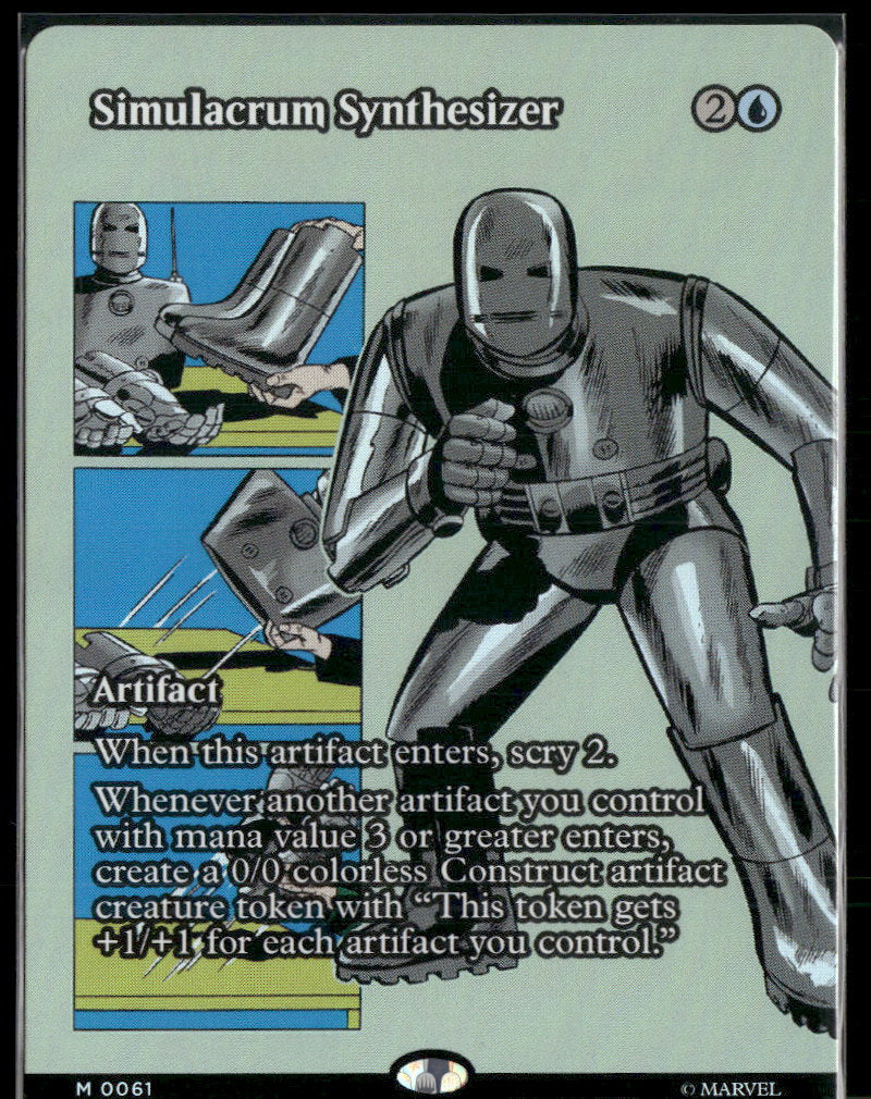 Marvel Universe Eternal-Legal Simulacrum Synthesizer (Borderless) #61