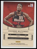 2016-17 Panini Gold Standard AU Autographs Dikembe Mutombo #/79 AU #AU-DM