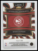 2024-25 Panini Select Autographed Memorabilia Dyson Daniels #/199 AU #AM-DYS
