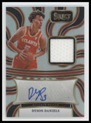 2024-25 Panini Select Autographed Memorabilia Dyson Daniels #/199 AU #AM-DYS