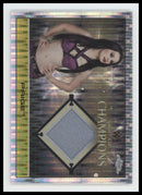 2015 Topps Chrome WWE Championship Plates Pulsar Refractors #/75 Paige #NNO