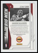 2010-11 Panini Threads All-Time Big Men Materials Hakeem Olajuwon #/399 #5
