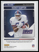 2025 Panini Silhouette NFL Relics Auto Bronze Rodney Hampton #/99 #NRA-RHN