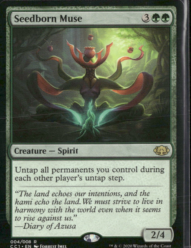 Commander Collection: Green Seedborn Muse #4