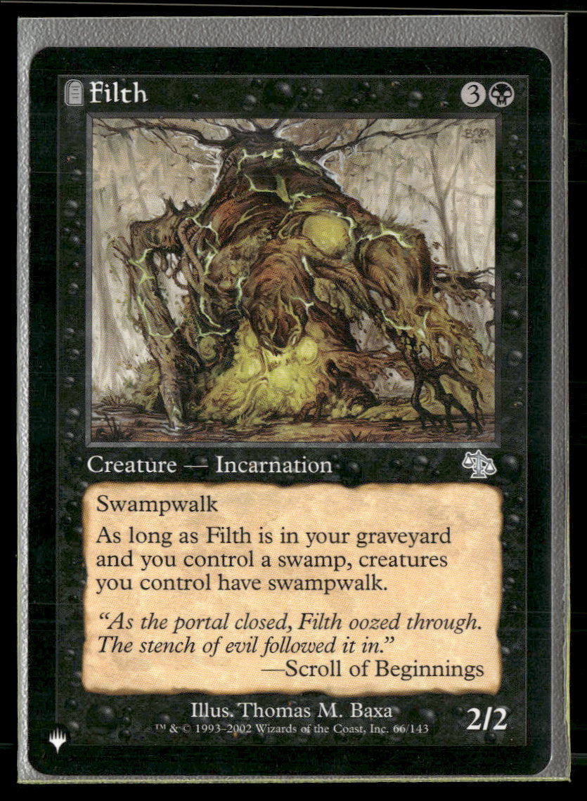 The List Reprints Filth #66/143