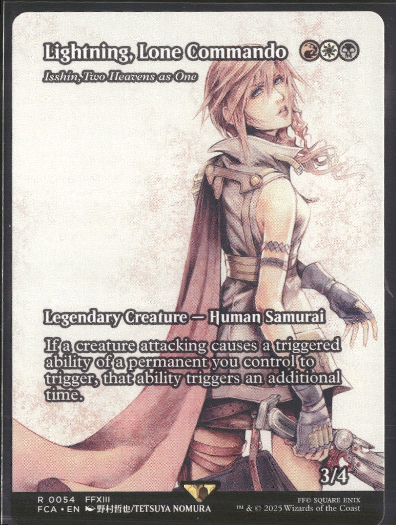 FINAL FANTASY: Through the Ages Lightning, Lone Commando #54