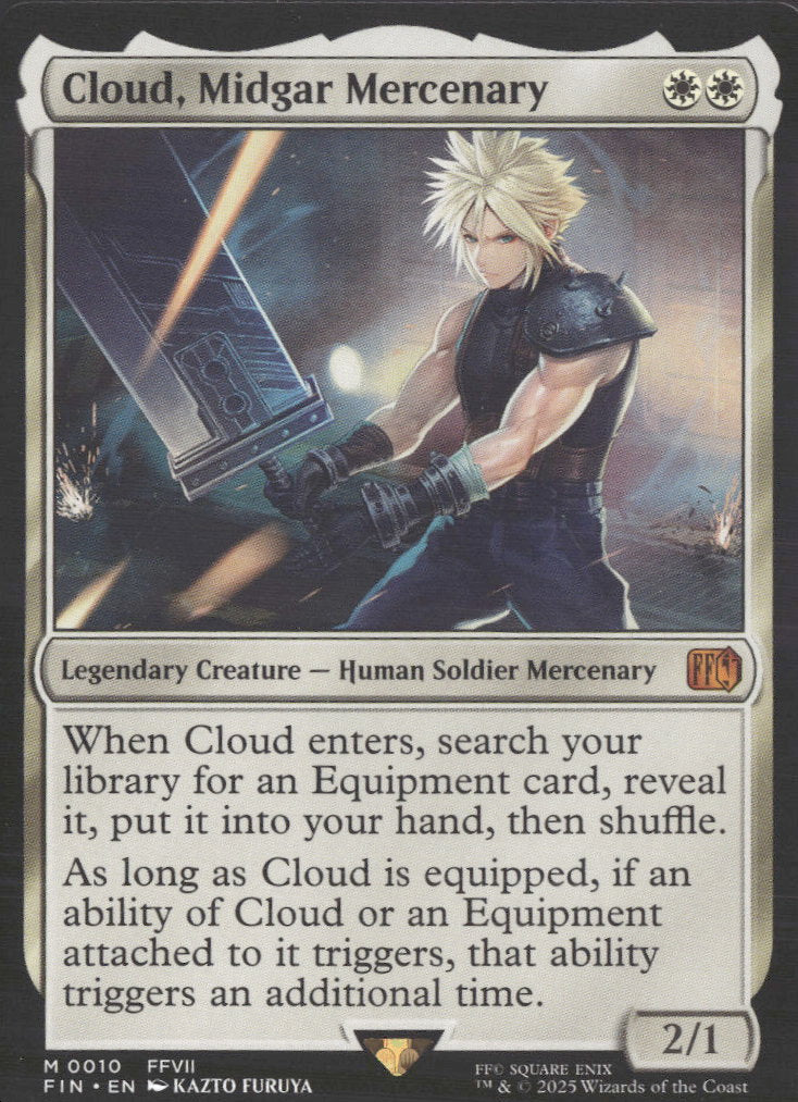 FINAL FANTASY Cloud, Midgar Mercenary #10