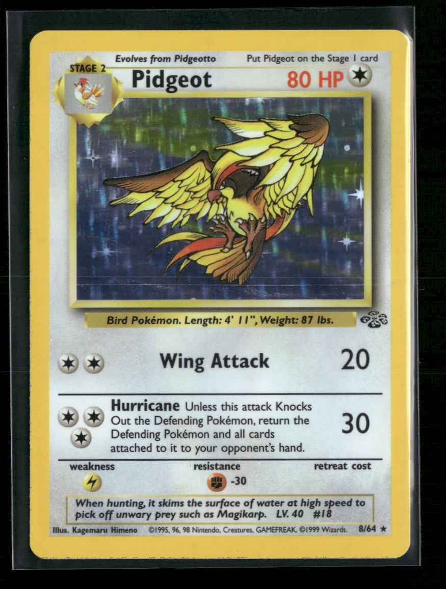 Jungle Pidgeot (8) Unlimited #08/64