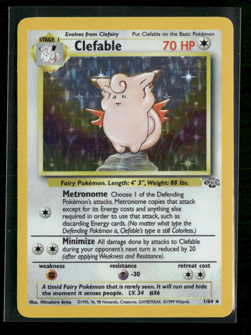 Jungle Clefable (1) Unlimited #01/64
