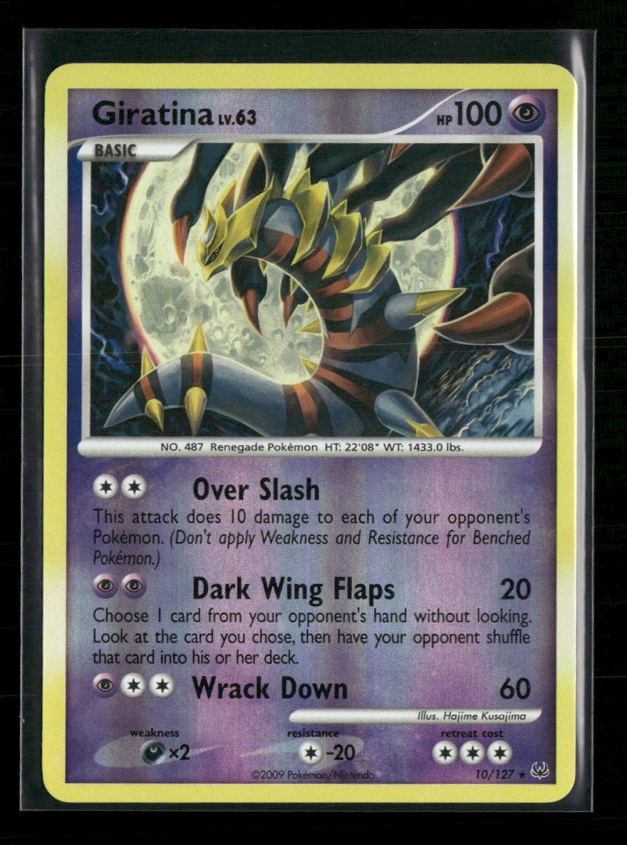 Platinum Giratina (10) Reverse Holo #10/127