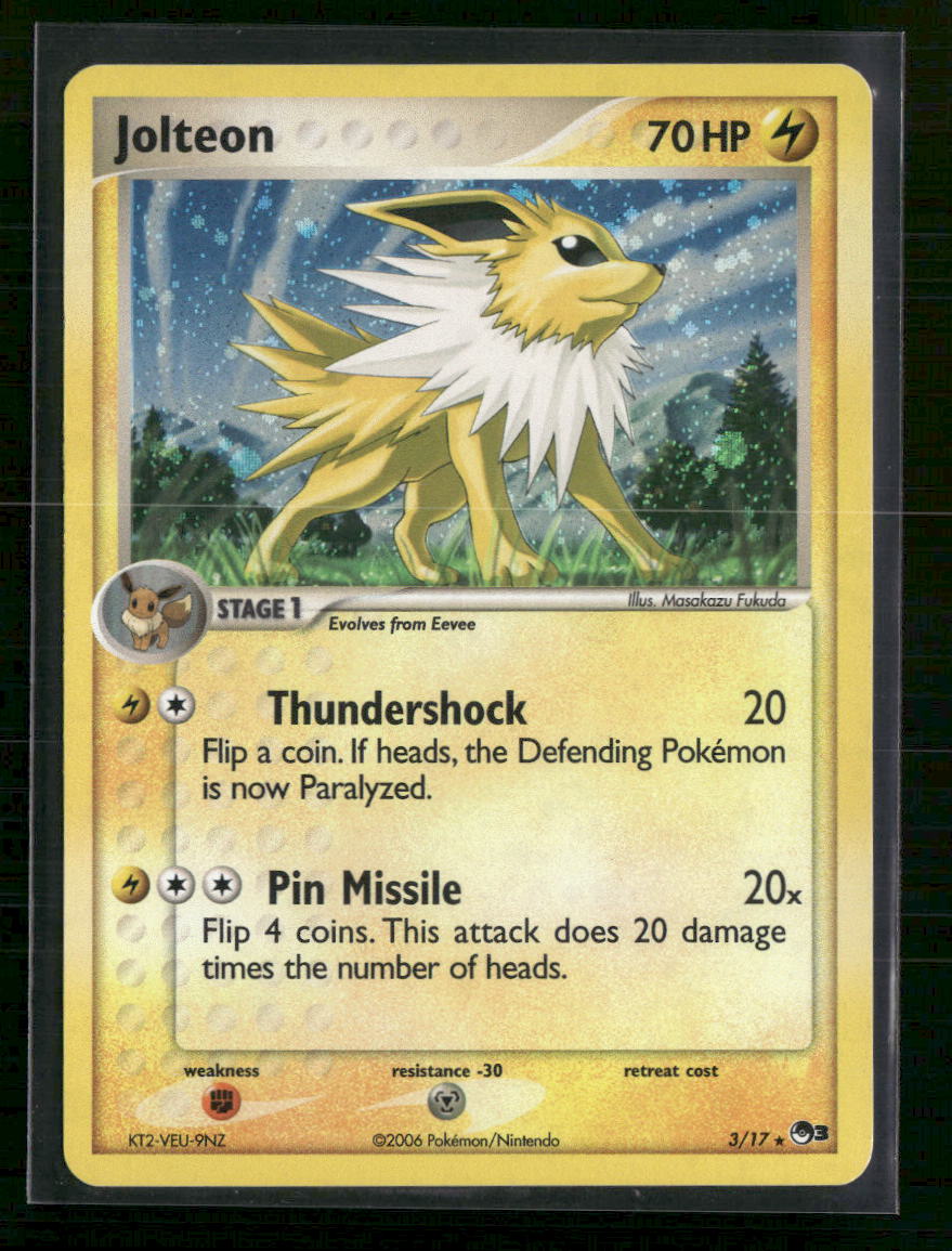 POP Series 3 Jolteon Holo #003/017