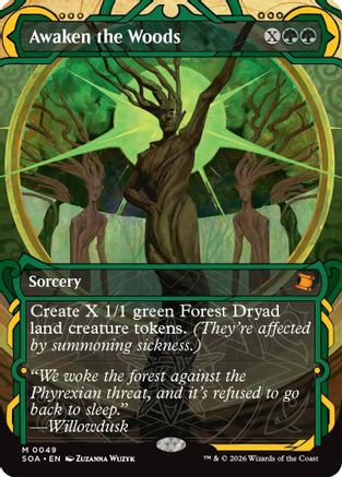 Awaken the Woods (SOA-049) - Secrets of Strixhaven: Mystical Archive