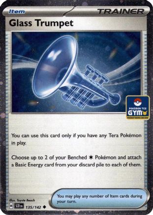 Glass Trumpet (Gym Stamp Asia Exclusive) 135/null - Miscellaneous Cards & Products Holofoil