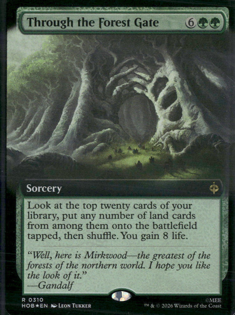 The Hobbit Through the Forest Gate (Extended Art) Foil #310