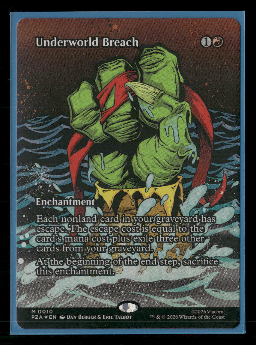 Teenage Mutant Ninja Turtles Source Material Underworld Breach (Borderless) Foil #10