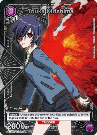 Touka Kirishima (045) (C*) (UE18BT/TKG-1-045) - UE18BT Tokyo Ghoul Foil